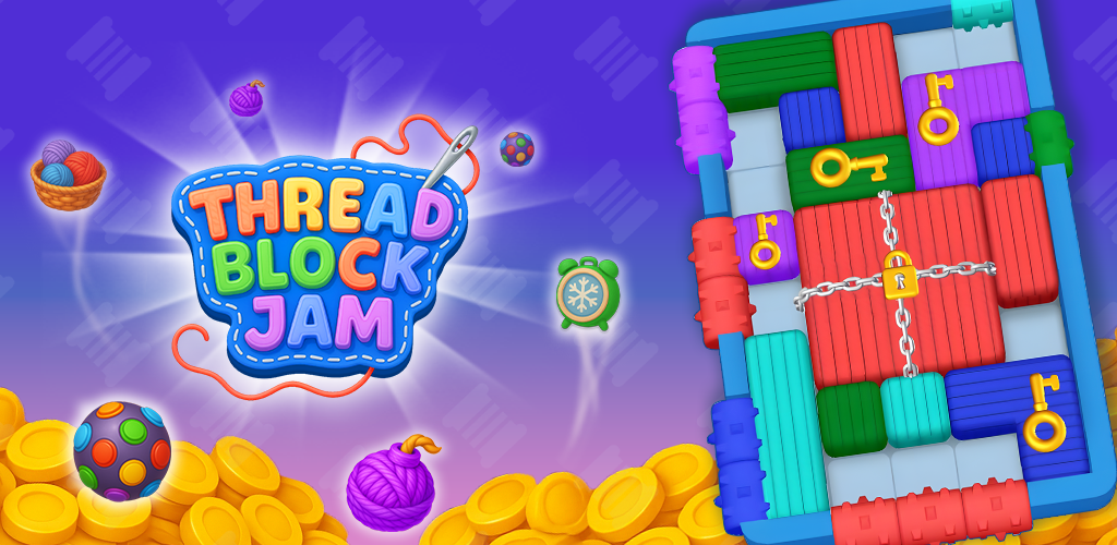 Thread Color: Block Jam Puzzle
